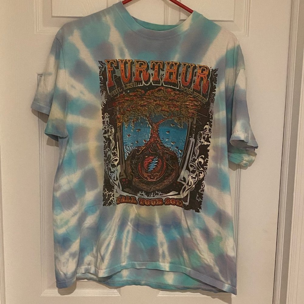 Furthur Band  Tie Die XL Grateful Dead Concert Tour T Shirt